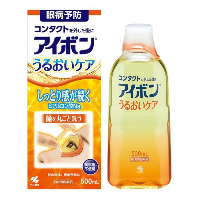 Nước rửa mắt Kobayashi Eyebon W Vitamin chai 500ml