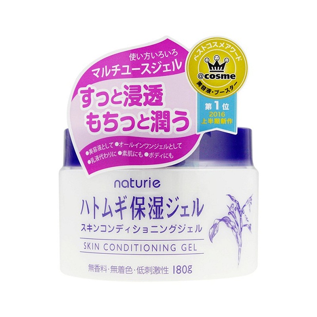 Gel dưỡng ẩm Hatomugi Naturie Skin Conditioning trắng da 180g