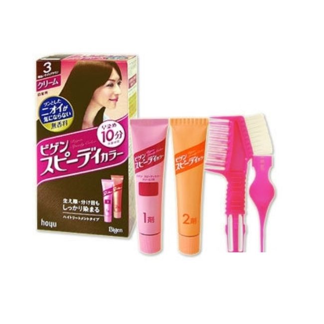 Thuốc nhuộm tóc Hoyu Bigen Speedy Color Cream (3 loại)