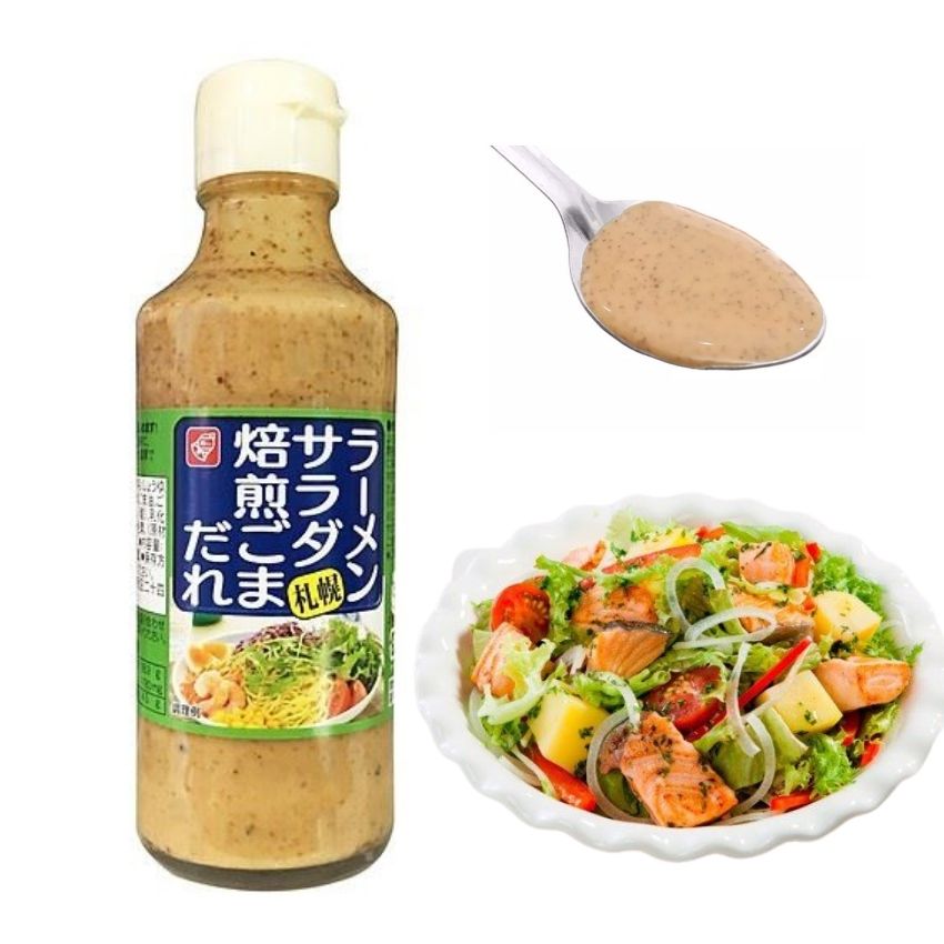 Sốt salad mè Nhật Bản 215gr hương vị mè rang thơm ngon
