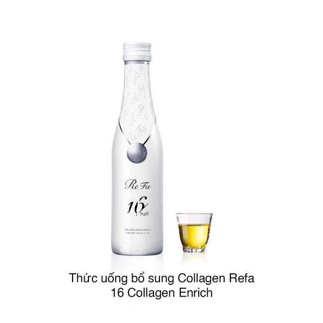 Nước uống Collagen Refa 16 Enricher Nhật Bải chai 480ml