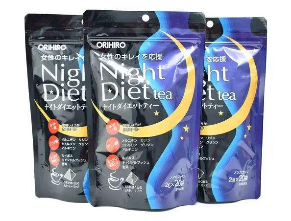 Trà giảm cân Orihiro Night Diet 20 gói Nhật Bản