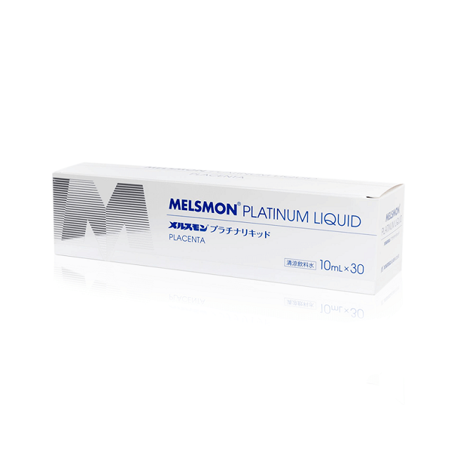 Nước uống nhau thai ngựa Melsmon Platinum Liquid 30 ống x 10ml