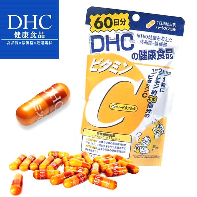 Viên uống bổ sung Vitamin C 120 viên DHC Nhật Bản